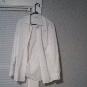 Copper and Stewart white dress shirt